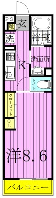 リブリ・グランレーヴ  間取り図