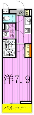 ライジング・プレイス   間取り図