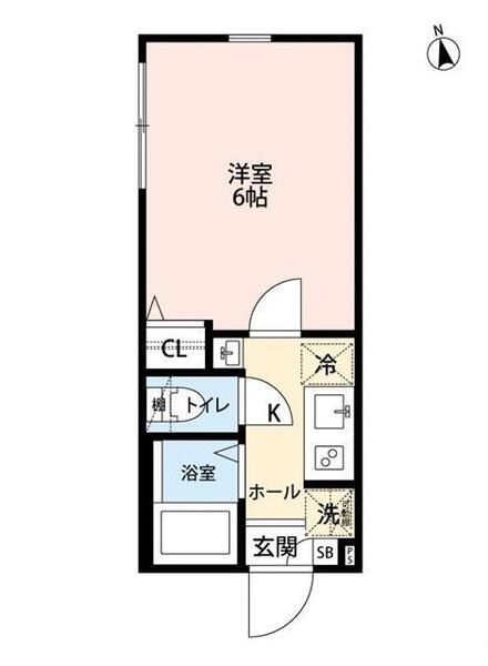 グランクオール南千住 間取り図