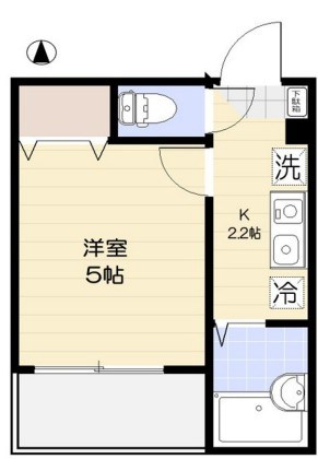 メルディア竹ノ塚2丁目2 間取り図