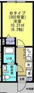 ヴォレソレイユ北千住 間取り図