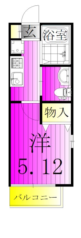 ＮＳＧＡＴＥ五反野  間取り図