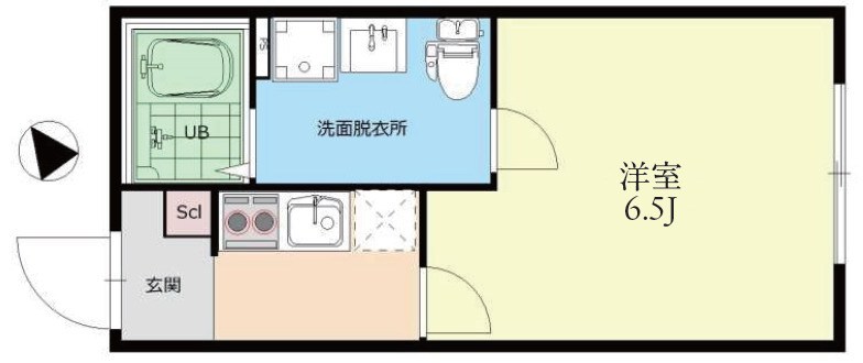 ルノン谷在家 間取り図