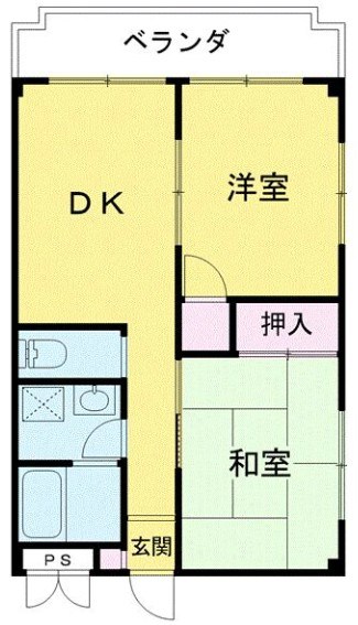メゾンコム 間取り図