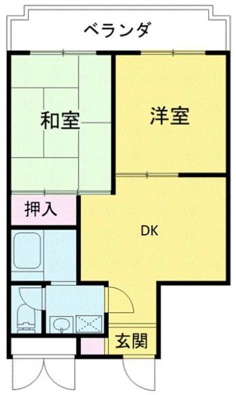 メゾンコム 間取り図