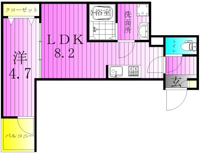 carezza足立入谷 間取り図