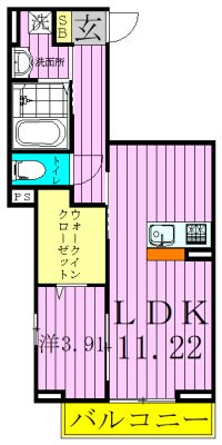 エミネンス　f 間取り図