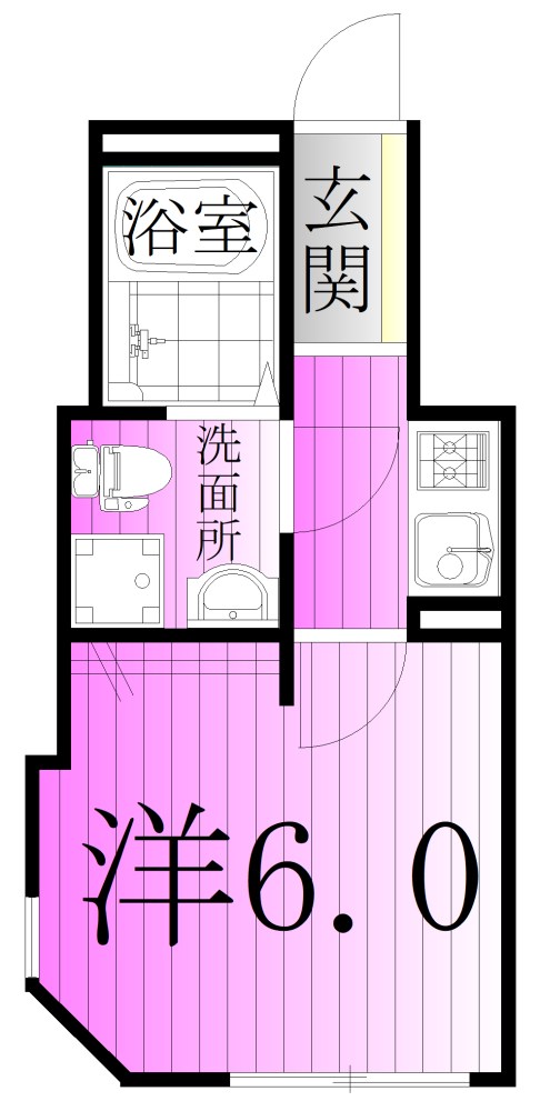 ｅｎｎ江北 間取り図
