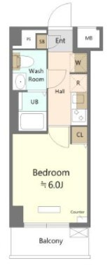 GENOVIAお花茶屋Ⅱ skydarden 間取り図