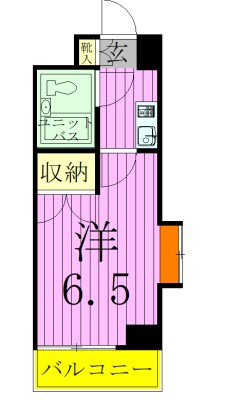ジュネパレス松戸第41 間取り