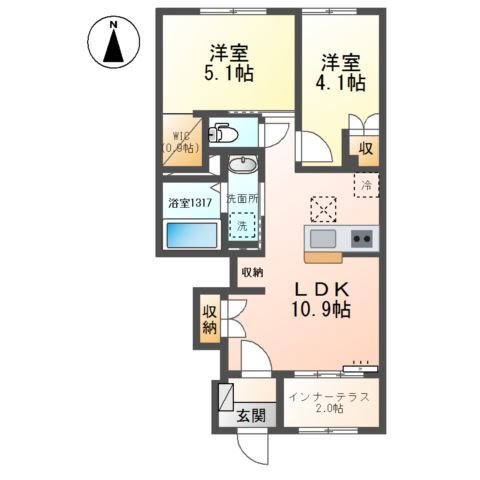 ヴェントヒルズ  間取り