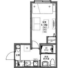 KEIAI RESIDENCE 新柏Ⅱ 間取り
