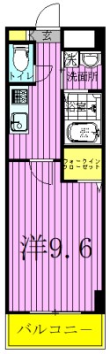 アーバニタ 303号室 間取り