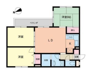 アゼリアガーデン 間取り図