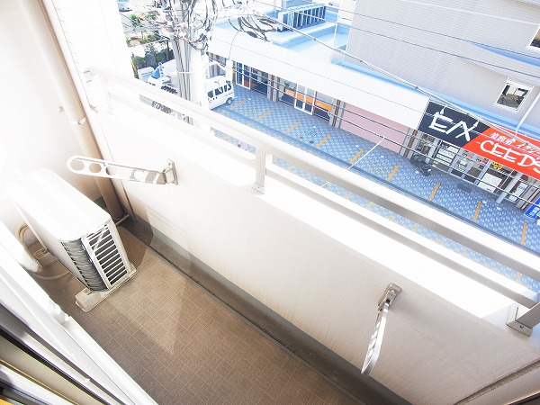 クレストガーデン柏壱番館 ベランダ