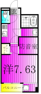 ＳＫリデンテ白井笹塚Ⅰ 間取り