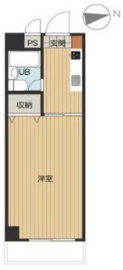 エレガンス五反野 間取り図