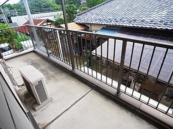 キャッスルイン ベランダ