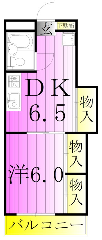 ラ・ブランシュ 間取り図