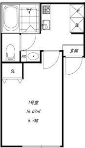 クレサージュ新松戸Ⅱ 間取り