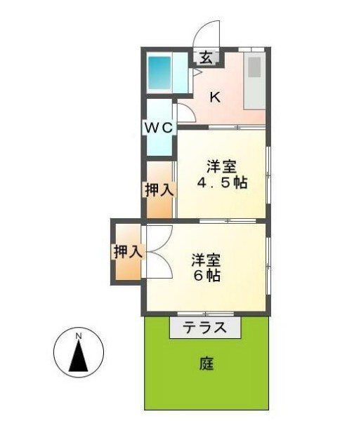 ハウス新柏 間取り