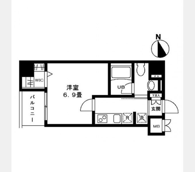 Ｋ２ 間取り図
