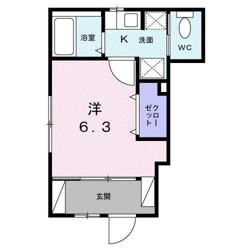 サンダーソニア 間取り