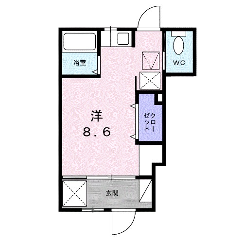 サンダーソニア 間取り図