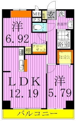 Ａ８ 間取り図