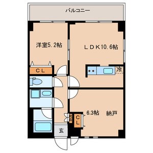 アーバンレックス西新井３ 間取り図