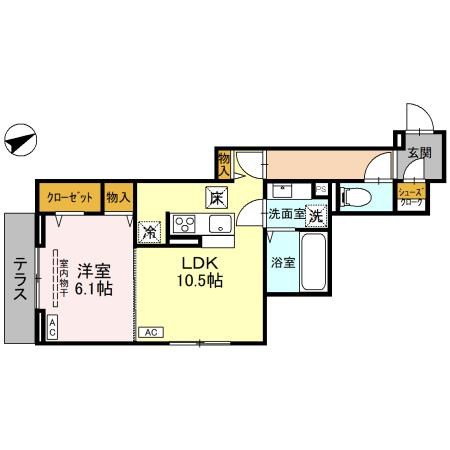 カーサ アルマ 間取り図