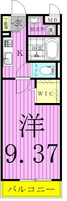 エレガンス・チヨダ 間取り図