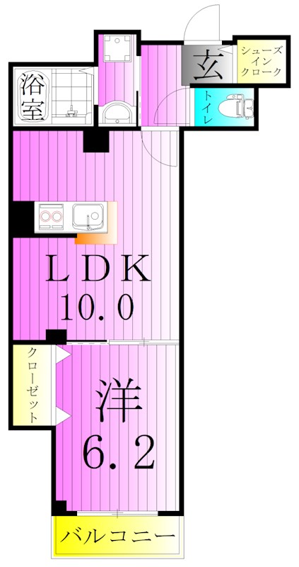 エスポワール 間取り図