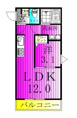 プレステージ矢切 間取り