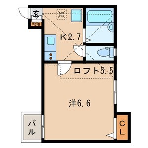 エメラルド２ 間取り図