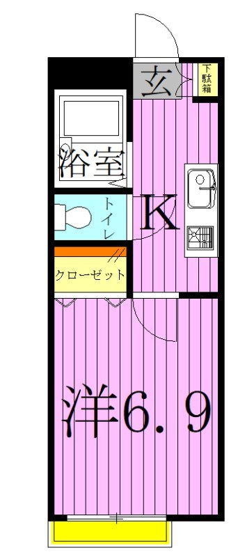 グリーンハピネスⅠ 間取り図