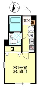 CFジオーレ五反野 間取り図