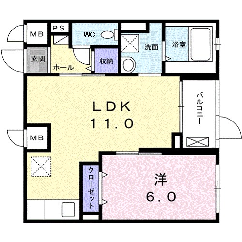 カーサ　アリビオ 間取り図