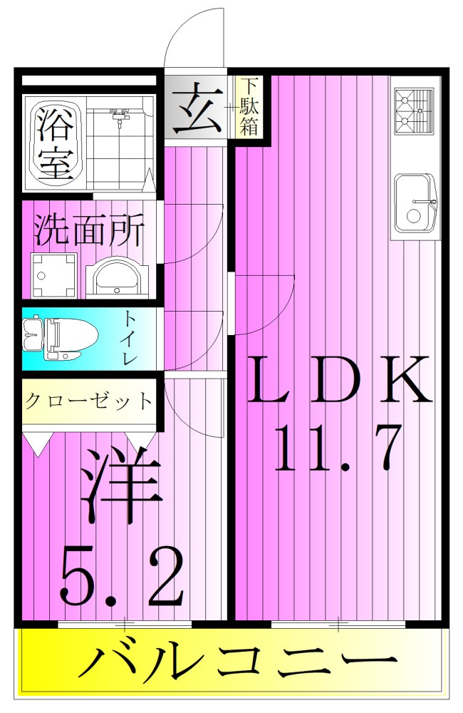 リブレス金町東水元 間取り