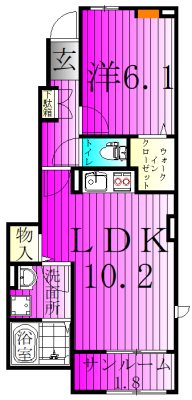 グラース・Ｍ 間取り