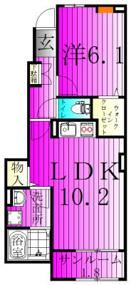 グラース・Ｍ 間取り