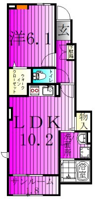 グラース・Ｍ 間取り