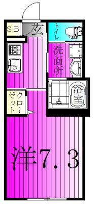 Iden OAK(アイデン オーク) 間取り