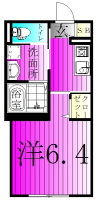 Iden OAK(アイデン オーク) 間取り