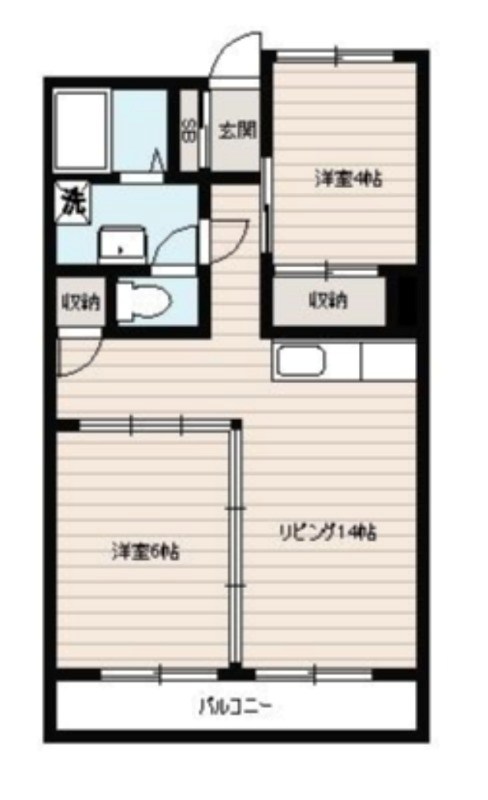 日暮ビル 205号室 間取り