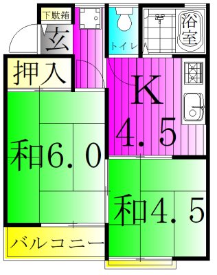 グリーンハウス 間取り