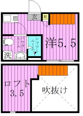 ハーモニーテラス加平 間取り図