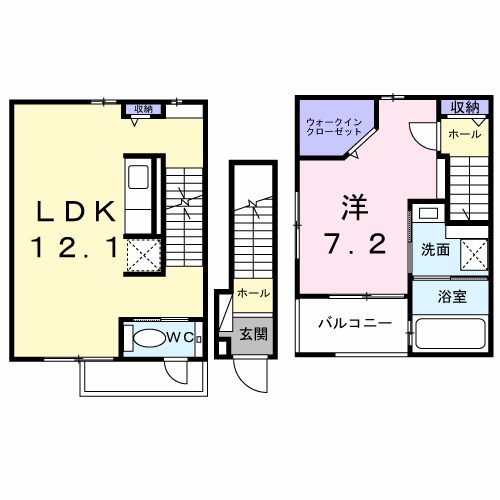 サンダーソニア 間取り図