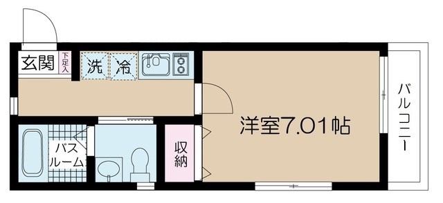 ＮＳＧＡＴＥ亀有 間取り図