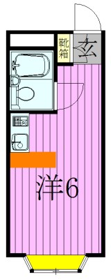 ベルピア北松戸第3-1 205号室 間取り